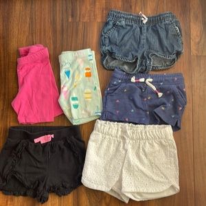 Toddler Girl Shorts Bundle.
